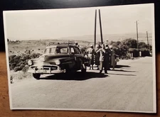 Tangier - On the way to the Sultan's Palace - Car - circa 1950/60s / Photo Morocco