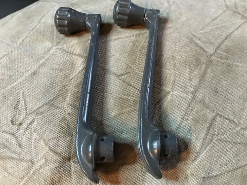NORS FORD 1937 DELUXE WINDOW CRANK DOOR HANDLE 1938 Line Gray Rib - Bild 5 von 8