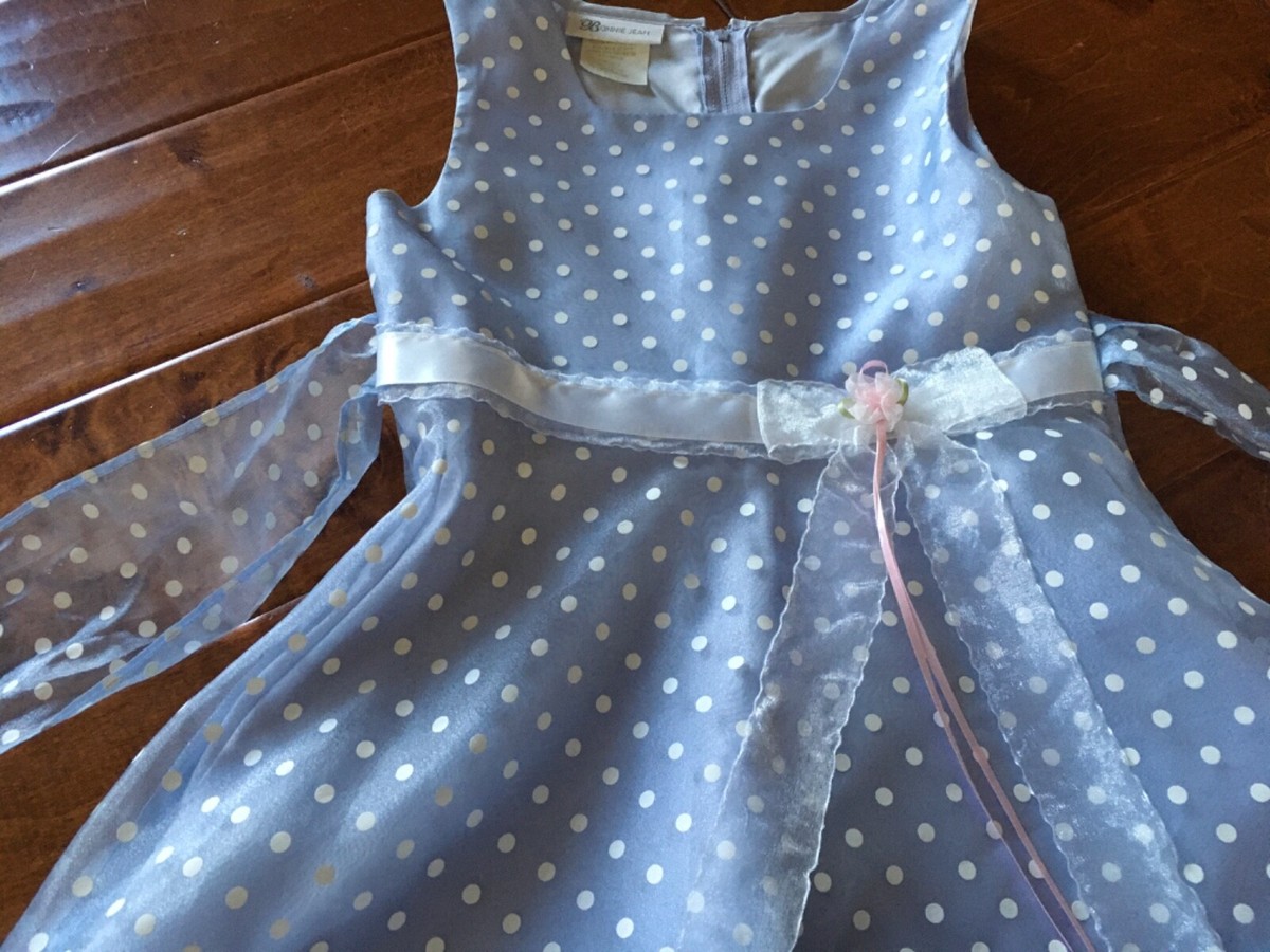 Bonnie Jean Formal Dress 100% Polyester size 7