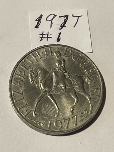 1977 ELIZABETH II SILVER DG REG FD IN UNCIRCULATED CONDITION BEAUTIFUL COIN..