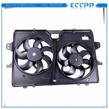 Radiator Condenser Cooling Fan Assembly For 2008 2009 2010-2012 Ford Escape