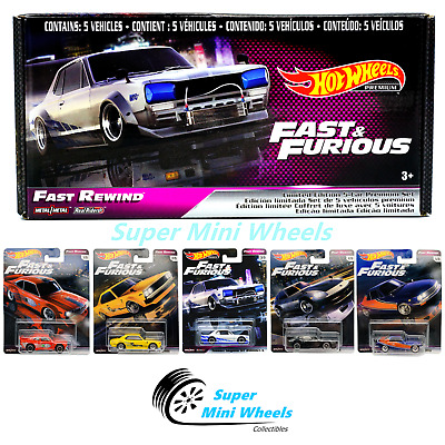 hot wheels the fast and the furious series set