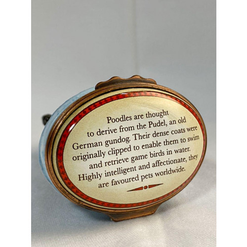 HALCYON DAYS ENAMELS Poodle | eBay