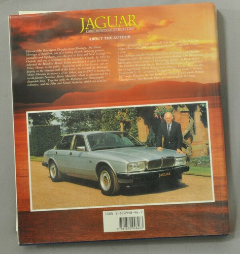 Jaguar "Lord Montagu of Beaulieu" 1990 6th edition 267 pages - Picture 2 of 2