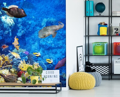 3D Bodenfisch C5896 Tapete Wandbild Fototapete Abnehmbarer Ann