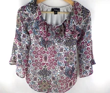 Amy Wear Girl's Blouse Size 10/12 (1316-52)