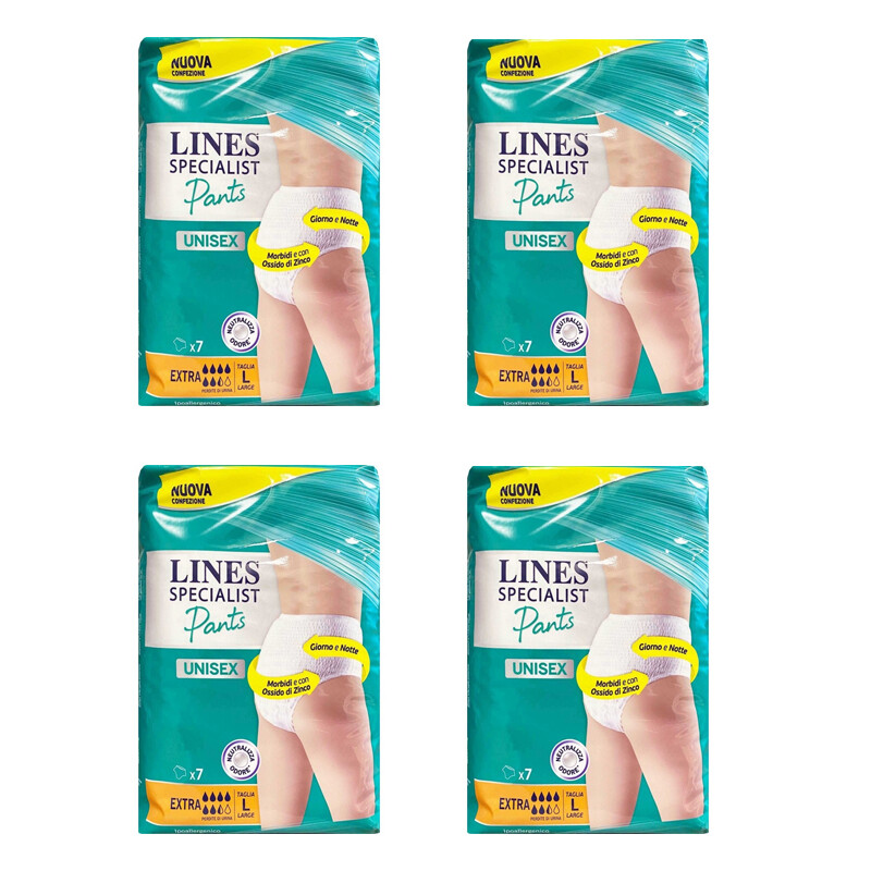 28 LINES SPECIALIST Pants ADULTI Unisex Giorno e Notte EXTRA 6½  GOCCE Taglia L