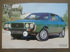 POSTER AUTO RENAULT 17 TS PHASE 2 - 1976 - 42 x 30 cm 
