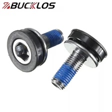 BUCKLOS Bottom Bracket Crank Bolts 2PC Screws Square Taper Crankset Stainless US