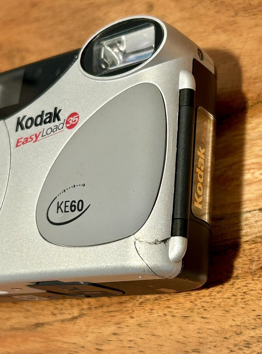 Kodak 35 シルバー 外箱付 超希少 Kodak KE60 Easy Load 35 mm Camera W/manual Powers On - Untested | eBay