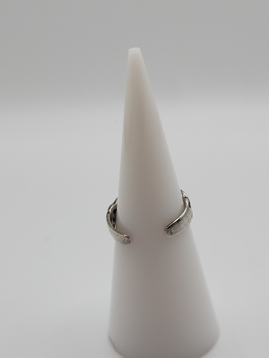 Sterling Silver Knot Briad Adjustable Ring Or Toe… - image 3