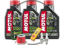 Tagliando SUZUKI GS 500 2001 2002 2003 2004 2005 2006 MOTUL 5100 Filtro candele
