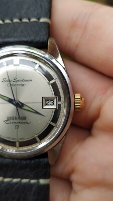 Very Rare Seiko Sportsman Calendar Ref.889980. Good & Working