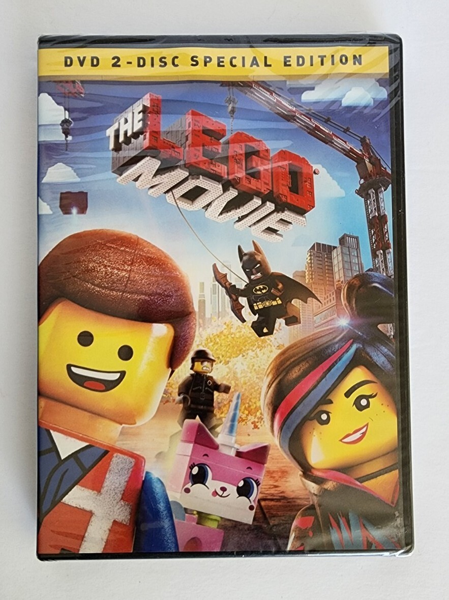 The LEGO Movie DVD Promo Copy Disc Set 2014 Special Features New