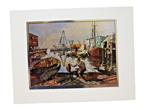 VTG Lionel Barrymore Premier Presentation Color-Etch Prints Lot of 4 Metallic 3D - Picture 3 of 10