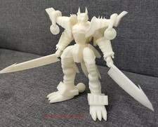 Unpainted Digimon ANCIENT GARURUMON GK Resin GARAGE KIT FIGURES Model In Stock
