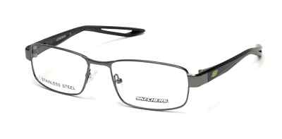 Skechers SE3224 009 Matte Gunmetal Optical Eyeglasses Frame 53-17-145 SE 3224