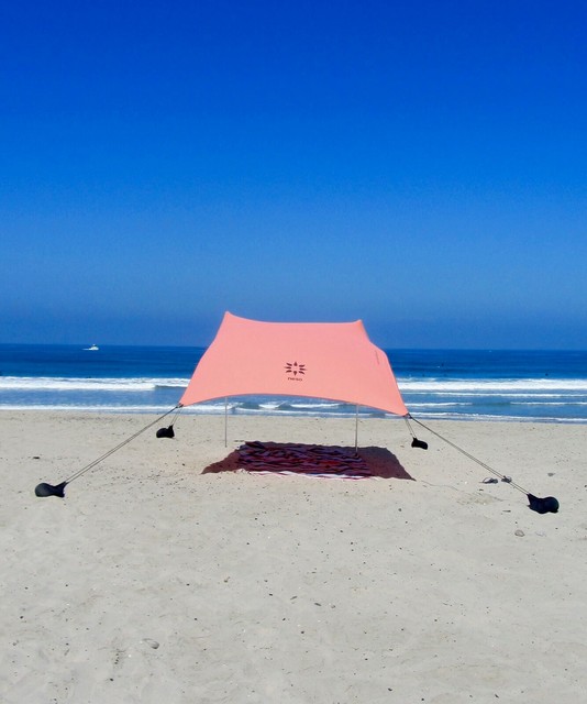 NESO Tents Beach Tent With Sand Anchor Portable Canopy Sun Shelter 7 X