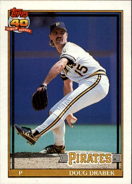 Doug Drabek trading card