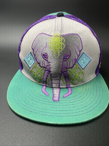 GrassRoots Hat Elephant Anna Taylor Fitted Size 7-1/8 Cap Embroidered 420 - Picture 3 of 12