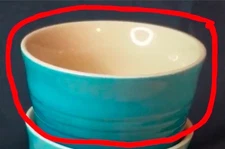 One Le Creuset Round 7.75oz Ramekin Caribbean 2nd Choice, NEW