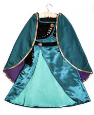 Disney Frozen II Anna Deluxe Costume Girls Sz 9/10 Cosplay Halloween