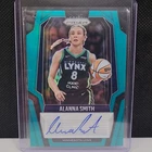 2025 Teal Prizm WNBA Alanna Smith #SG-AS Teal Prizm Signatures Auto 06/35 Lynx