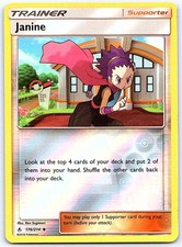 Janine 176/214 Uncommon Unbroken Bonds Pokemon Reverse Holo Near Mint