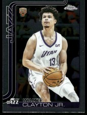 2025-26 Topps Chrome #268 Walter Clayton Jr. Utah Jazz Rookie