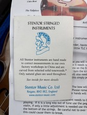 Stentor Student I 1/2 Size Violin –Complete Outfit with Shoulder Rest read descr