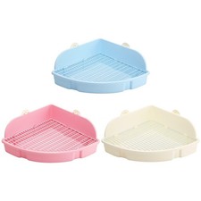 Bunny Litter Box  Rabbit Litter Box  Triangular Potty For