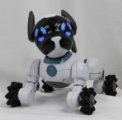 WowWee CHiP Robot Toy Dog Model #0805 White Read Description