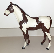 Vintage Johny West Marx Storm Cloud Pinto Indian Horse -Damaged Tail