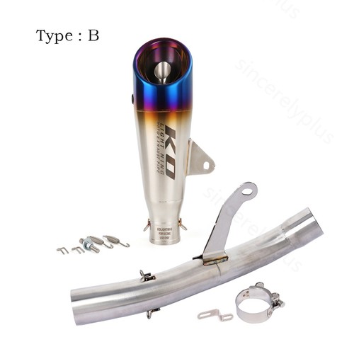 Slip-On Muffler System For Triumph Speed Triple 1200RS 2021-2024 1200RR Mid Pipe - Picture 4 of 7