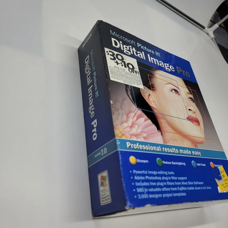 Microsoft Picture It! Digital Image Pro Version 7.0 - NIB - Image 2 of 4