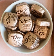 DOVE - MILK CHOCOLATE TIRAMISU INDIVIDUALLY WRAPPED-LIMITED VALUE BULK BAG NOW