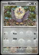 Rufflet (Poke Ball Pattern) Common SV: Black Bolt 077/086 NM