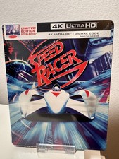 Speed Racer 4K UHD Blu-ray Limited Edition Steelbook Brand New
