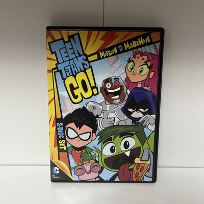 Teen Titans Go Mission To Misbehave Season 1 Part 1 DVD Good Condition DVD Set