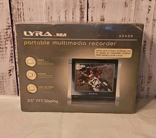 New Sealed Lyra by RCA Portable Multimedia Recorder X2400/2006
