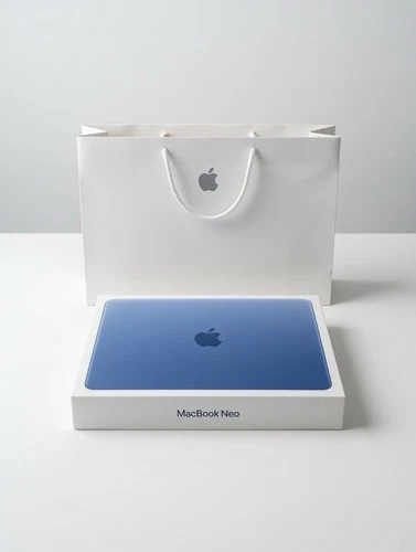 Apple - MacBook Neo 13-inch Laptop - A18 Pro chip, 512GB with Touch ID, Indigo