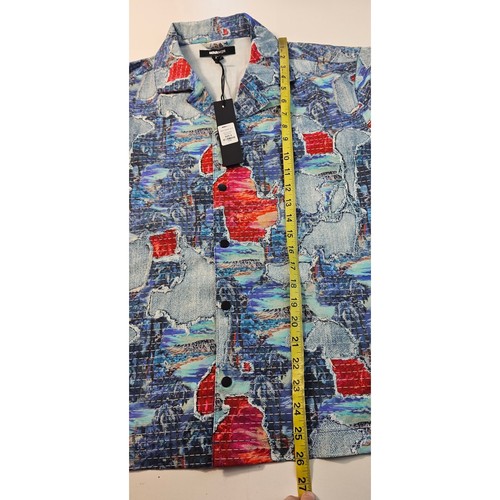 Neu mit Etikett Nova Men Maui Garden Hemd Druckknopf kastig Gr. S Island Urlaub Herren NEU - Bild 5 von 8