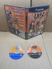 The Urbz Sims In The City GameCube Game No Manual Tested + Sims Bustin Out Disc