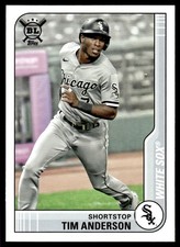 2021 Topps Big League Tim Anderson Chicago White Sox #39 11580