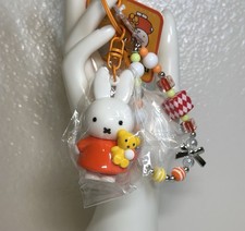   New Original Genuine Miffy Boris Keychain with Bracelet Strap Fast Shipping 
