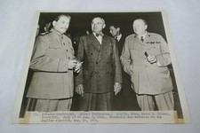 Original Official U.S. Signal Corps Photo WW2 Stalin Harry Truman Churchill