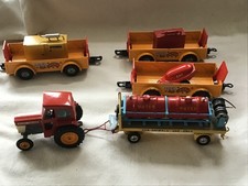 CORGI  CODE 3 TRACTOR & TRAILER WITH OTHER PINDER CIRCUS VEHICLES