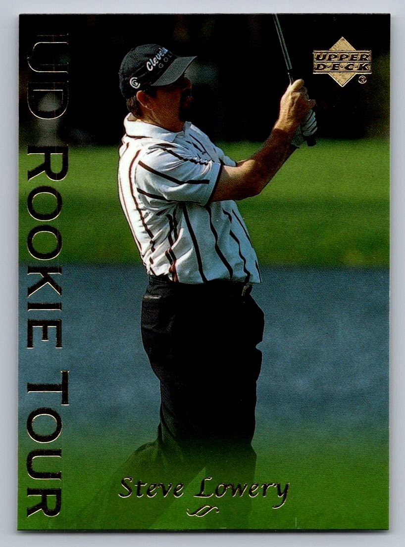 2003 UPPER DECK GOLF CARD UD ROOKIE TOUR #35 STEVE LOWERY