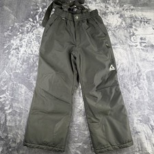 Gerry Youth Performance Snow Pants Black L 14/16 Removable Suspenders