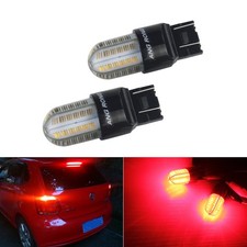 2x 7440 7443 COB LED Glühbirne Rot Blinker für Auto Nebelschlussleuchte 12V DC